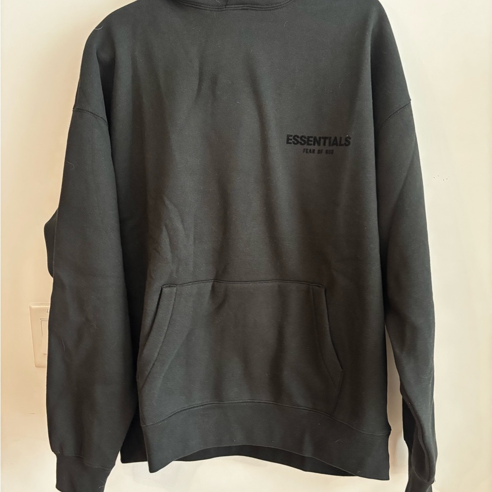 Essentials Black Hoodie
